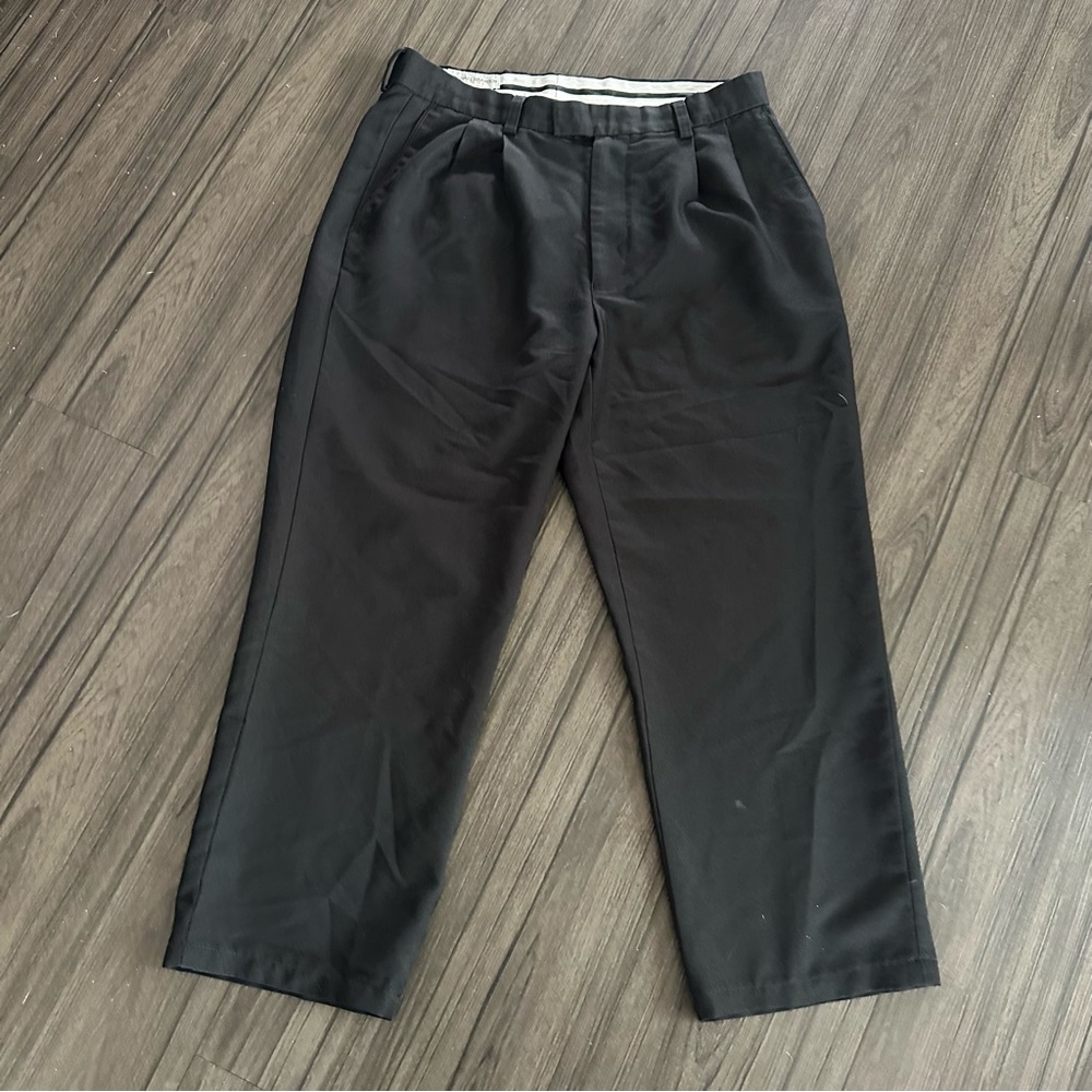Michael Brandon Black Dress Pants 34x30